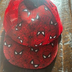 Toddler spider man hat